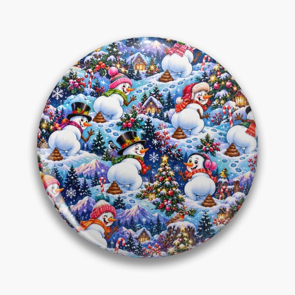 Item preview, Pooping Snowmen Christmas designed and sold by Willyboy16.