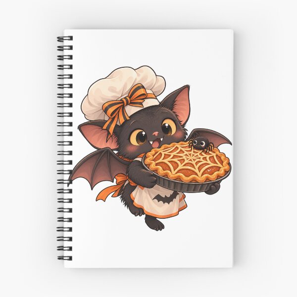 Item preview, Cute Bat Baker – Spiderweb Pie Halloween designed and sold by Yaqon.