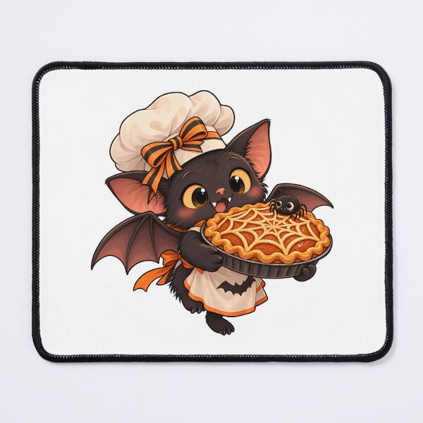 Item preview, Cute Bat Baker – Spiderweb Pie Halloween designed and sold by Yaqon.