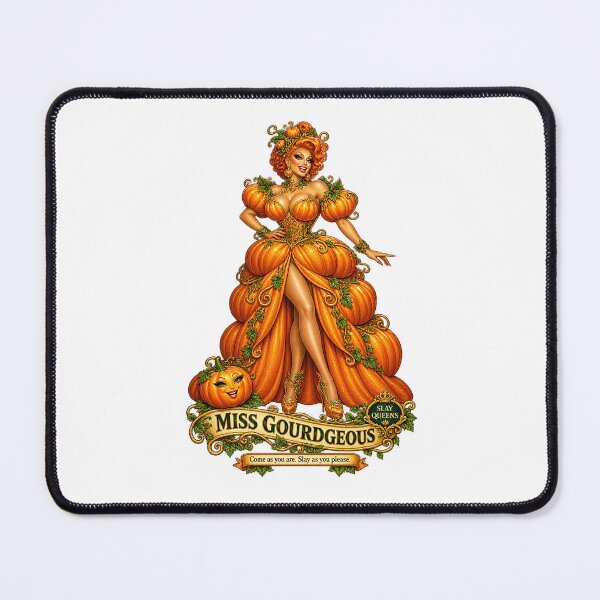 Item preview, SLAY QUEENS — A Haunted Drag Extravaganza - ⭐ Miss Gourdgeous ⭐ designed and sold by WheelieGdArt.