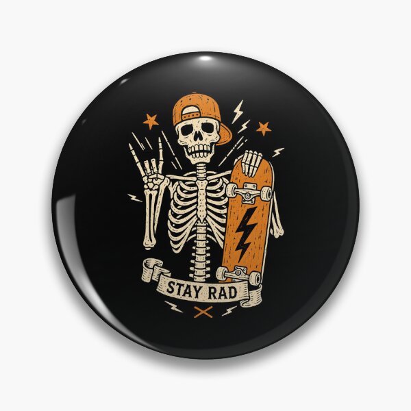 Item preview, Rocker Skeleton Cap Skater Halloween designed and sold by Blok45.