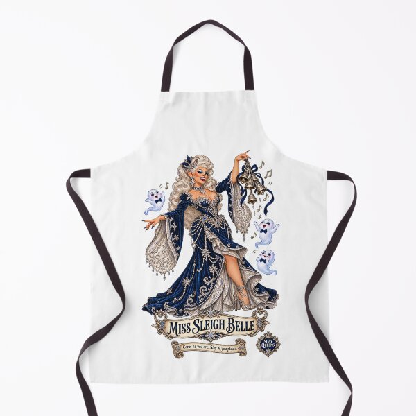 Item preview, SLAY QUEENS — A Haunted Drag Extravaganza - ⭐ Miss Sleigh Belle ⭐ designed and sold by WheelieGdArt.