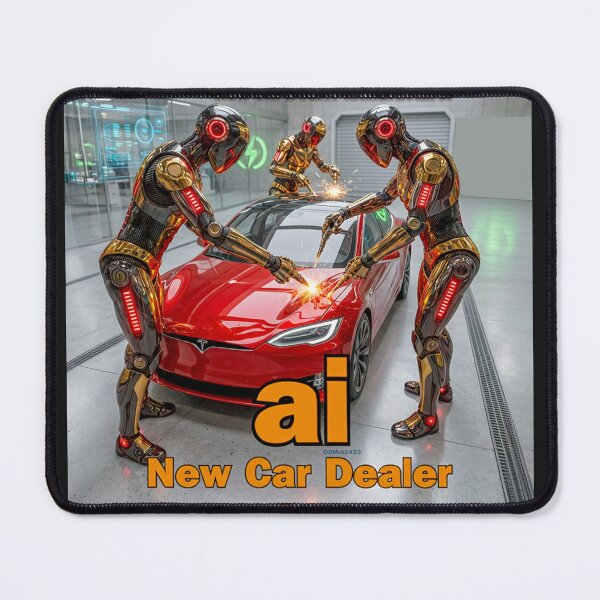 Item preview, AI New Car Dealer Manufacturer - The Future of Automotive Innovation designed and sold by DBM Photo Art 1.