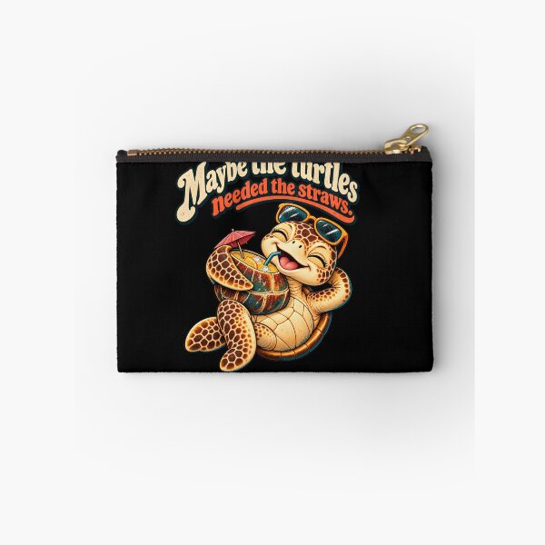 Item preview, Maybe The Turtles Needed The Straws Sarcastic Sea Turtle designed and sold by Crystal-Tree.