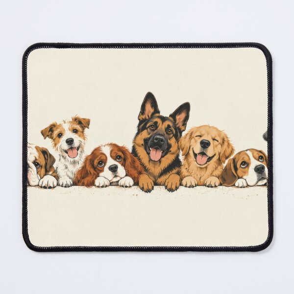Item preview, Group of dogs posing together designed and sold by anytka.