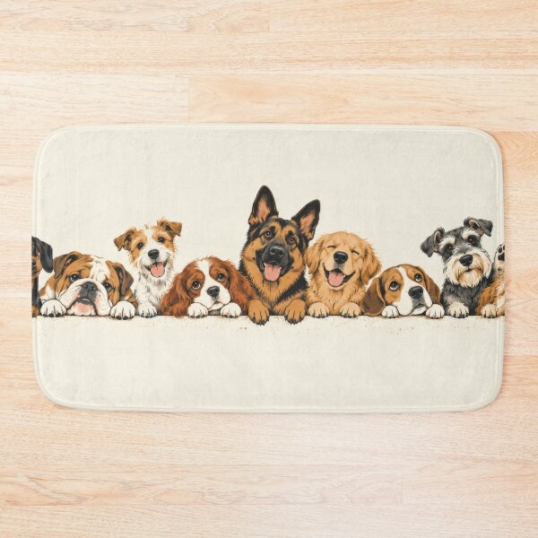 Item preview, Group of dogs posing together designed and sold by anytka.