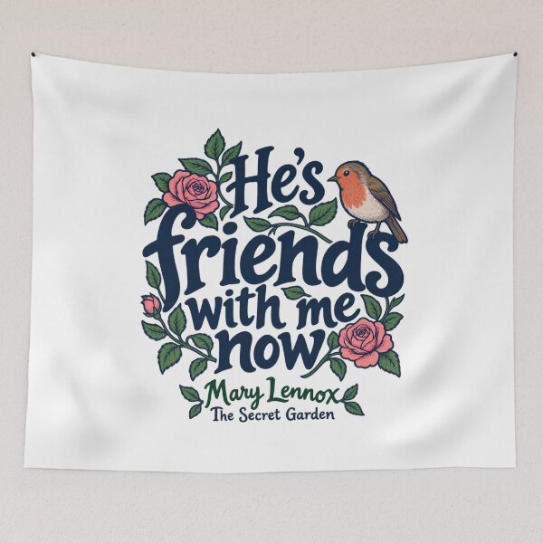 Item preview, The Secret Garden: He's Friends with Me Now designed and sold by Fenay Designs.