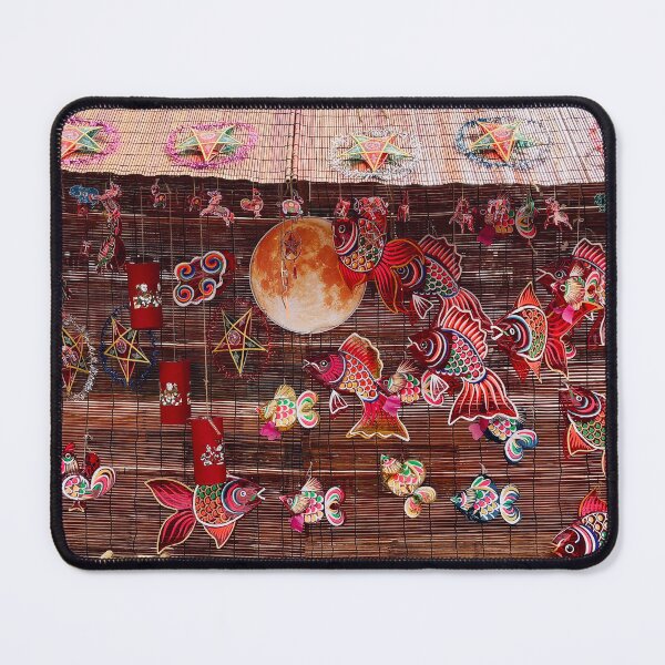 Item preview, Mid Autumn Festival Hanoi Colorful Fish Moon and Stars designed and sold by HistoryDesigns.