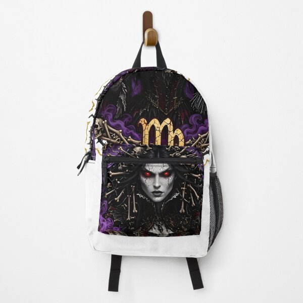 Item preview, Virgo Dark Gothic Queen Portrait designed and sold by Zodiac Celestial Art.