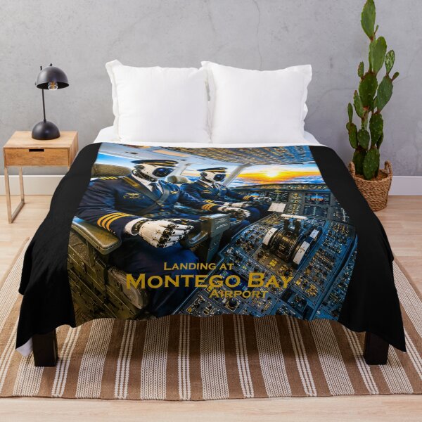 Item preview, Landing at Montego Bay Airport - Jamaica - Enjoy Your Stay  designed and sold by DBM Photo Art 1.
