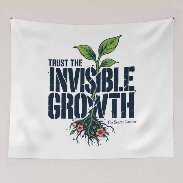 Item preview, The Secret Garden: Trust the Invisible Growth designed and sold by Fenay Designs.