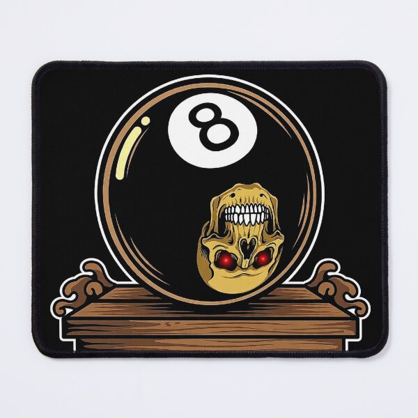 Item preview, Skull Eight Ball Pool Art designed and sold by Gangster-Design.