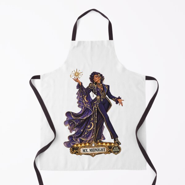 Item preview, SLAY QUEENS — A Haunted Drag Extravaganza - ⭐ Mx. Midnight ⭐ designed and sold by WheelieGdArt.