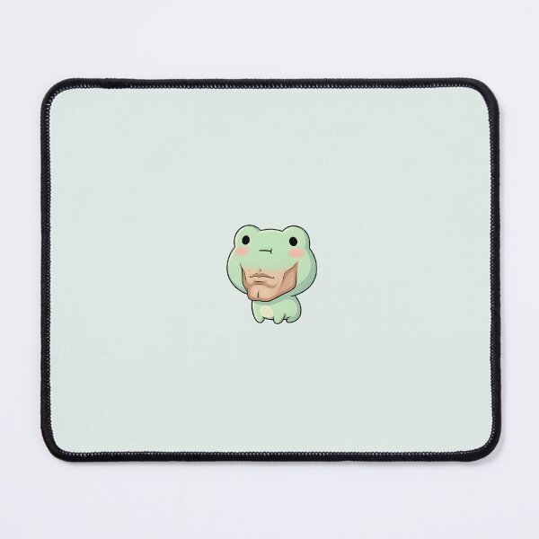 Item preview, Cute Kawaii Frog with chad jawline designed and sold by pixellm.