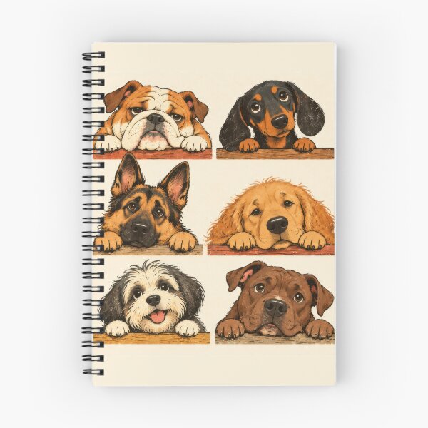 Item preview, Cute dogs looking at the viewer designed and sold by anytka.