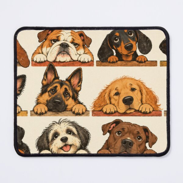 Item preview, Cute dogs looking at the viewer designed and sold by anytka.