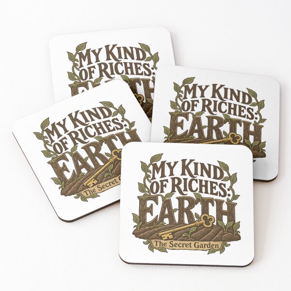 Item preview, The Secret Garden: My Kind of Riches Is Earth designed and sold by Fenay Designs.
