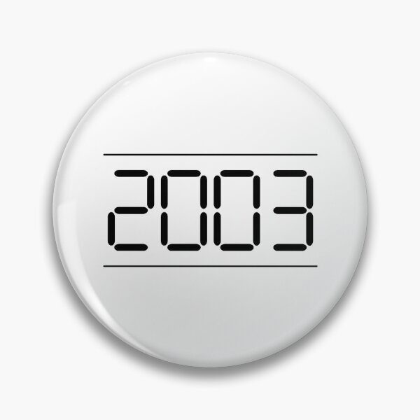 Item preview, 2003 (Digital Numbers Theme) designed and sold by VitYanakorn.