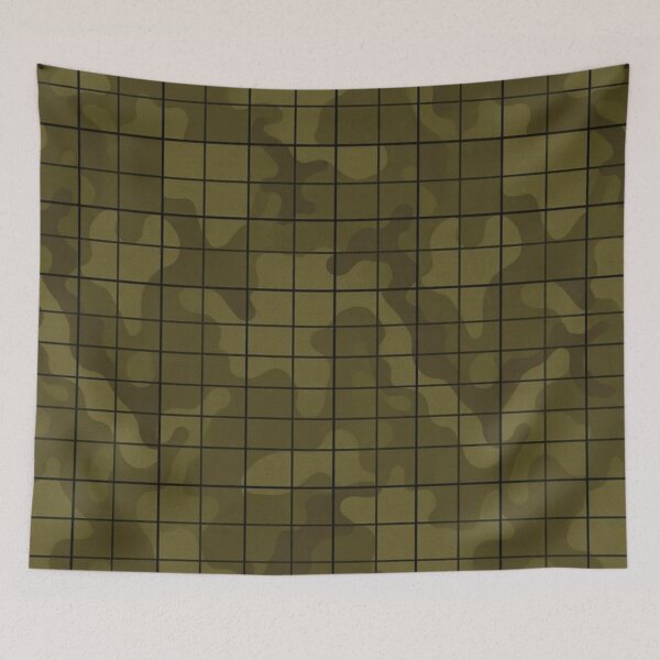 Item preview, Tactical Night Desert Grid Camouflage Pattern designed and sold by IntelliMindDesigns.