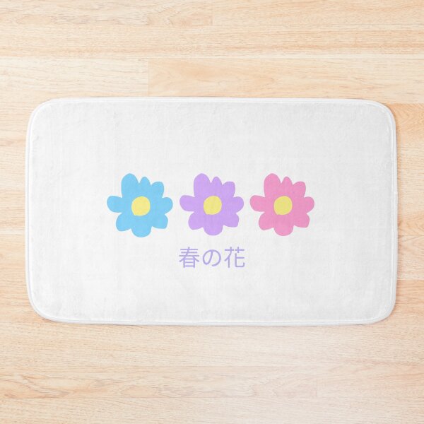 Item preview, Pastel Spring Flowers Japanese designed and sold by DJCartoonDesigns.