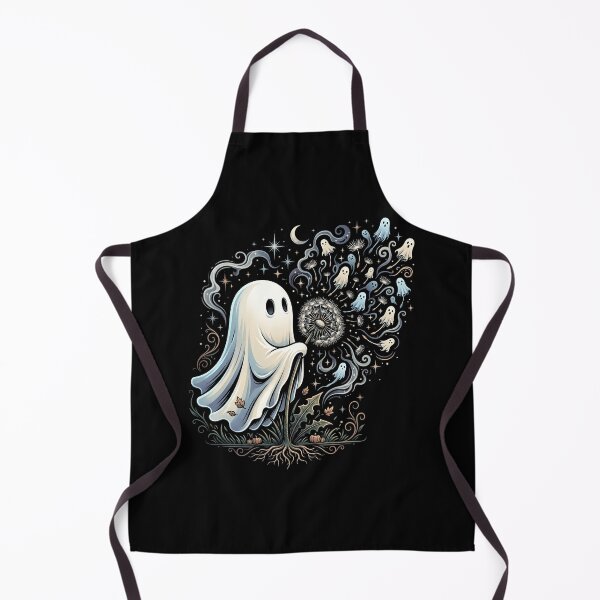 Item preview, Cute Ghost Dandelion Halloween Autumn Spooky Floral designed and sold by ArcaneArtistry.