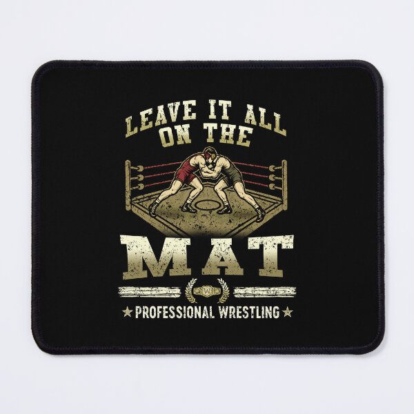 Item preview, Leave it All on the Mat - Vintage Professional Wrestling designed and sold by Wrestee.