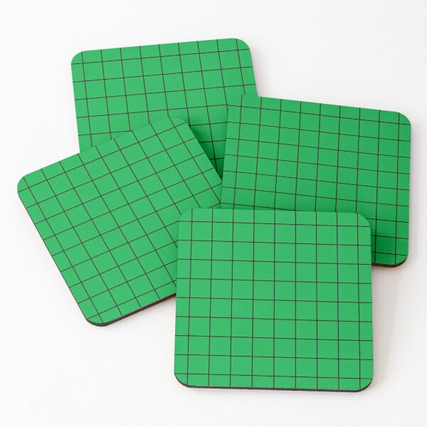 Item preview, Emerald Grid designed and sold by Monkeysalad.