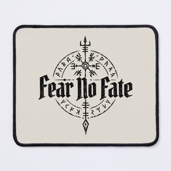 Item preview, Fear No Fate Nordic Rune Gothic Symbol – Dark Norse Occult Design designed and sold by MetaModel Editions.