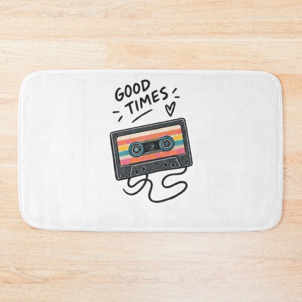 Item preview, Retro Cassette Tape - Good Times Vintage Mixtape Aesthetic designed and sold by LarkLeaf.