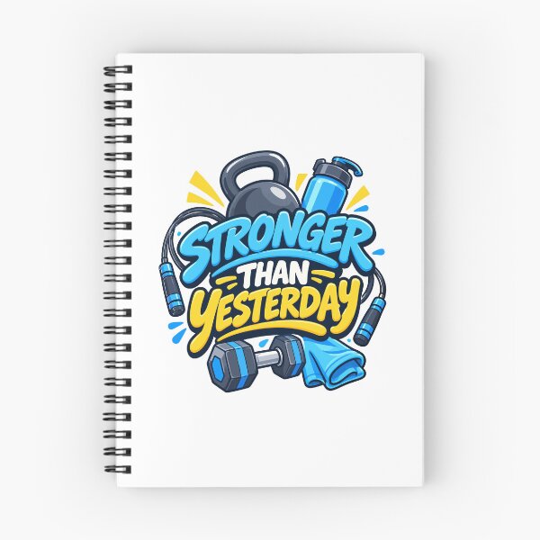 Item preview, gym makes you stronger than yesterday designed and sold by T-Project.
