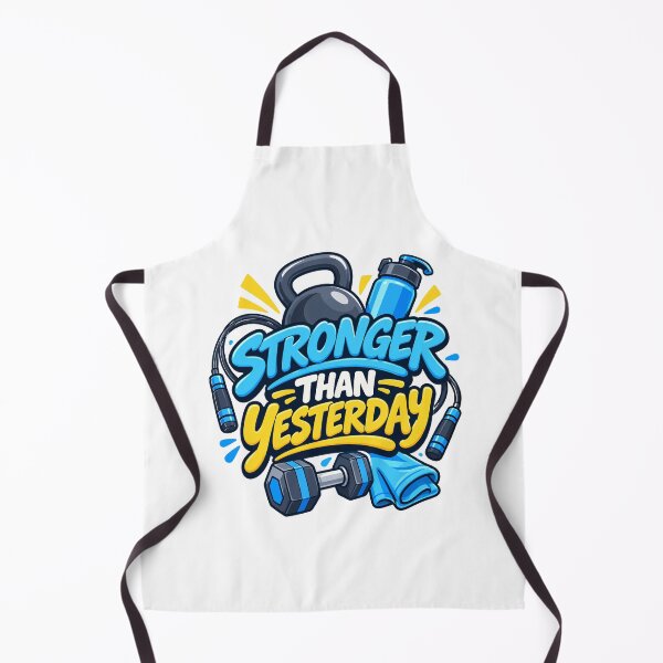 Item preview, gym makes you stronger than yesterday designed and sold by T-Project.