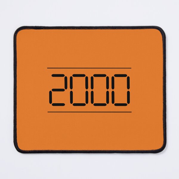 Item preview, 2000 (Digital Numbers Theme) designed and sold by VitYanakorn.