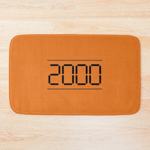 Item preview, 2000 (Digital Numbers Theme) designed and sold by VitYanakorn.