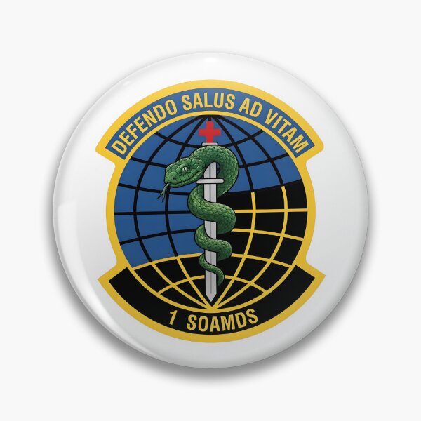 Item preview, USAF 1st Special Operations Aerospace Medicine Squadron Patch    designed and sold by CharlieDesings.