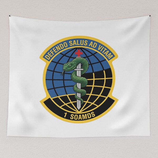 Item preview, USAF 1st Special Operations Aerospace Medicine Squadron Patch    designed and sold by CharlieDesings.