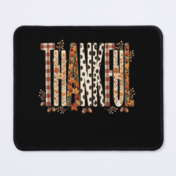 Item preview, Thankful Fall Thanksgiving Buffalo Plaid Floral Cow Print designed and sold by ArcaneArtistry.