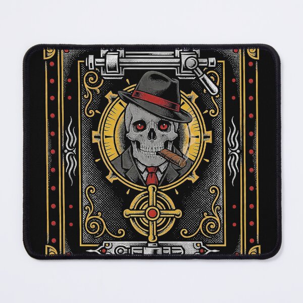 Item preview, Skull Fedora Vault Cigar Gangster Art designed and sold by Gangster-Design.