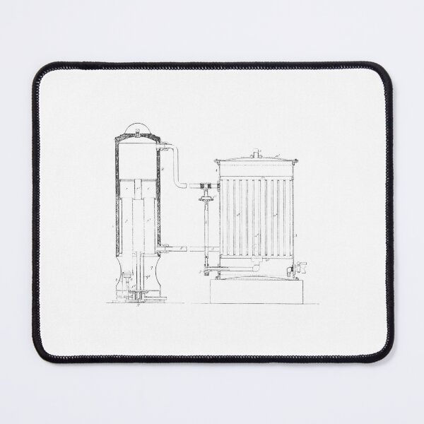 Item preview, Victorian Petroleum Refinery Patent Drawing designed and sold by Antique Science Press.