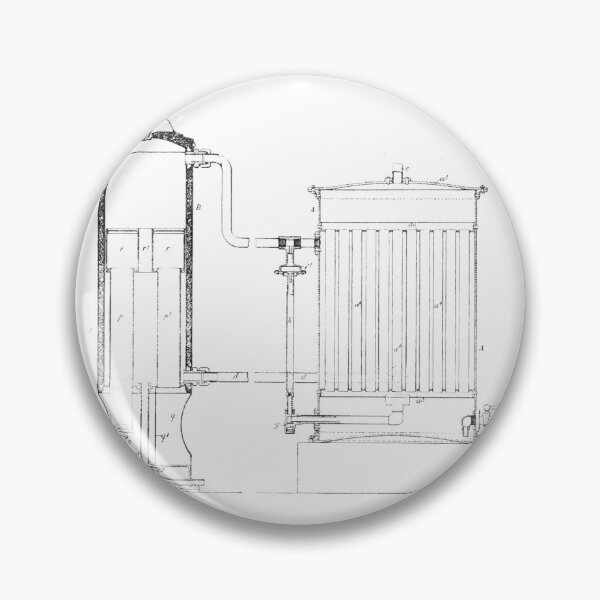 Item preview, Victorian Petroleum Refinery Patent Drawing designed and sold by Antique Science Press.