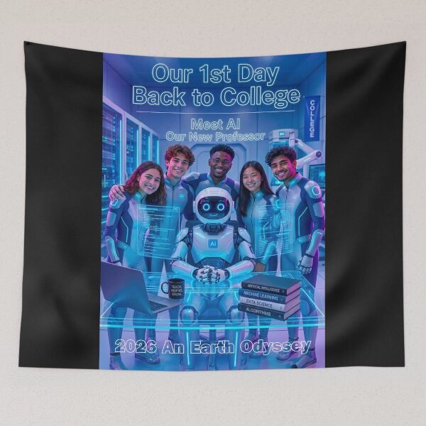 Item preview, Our 1st Day Back to College  - 2026 An Earth Odyssey - DBM Photo Art 1 designed and sold by DBM Photo Art 1.