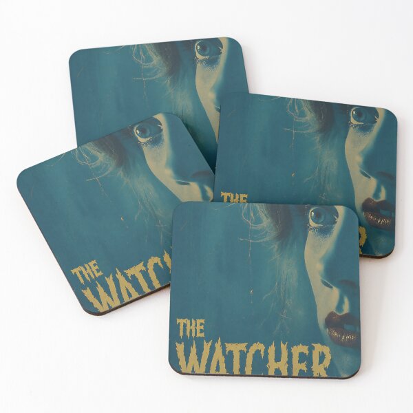 Item preview, the WATCHER : fake vintage horror poster designed and sold by aliraweb.