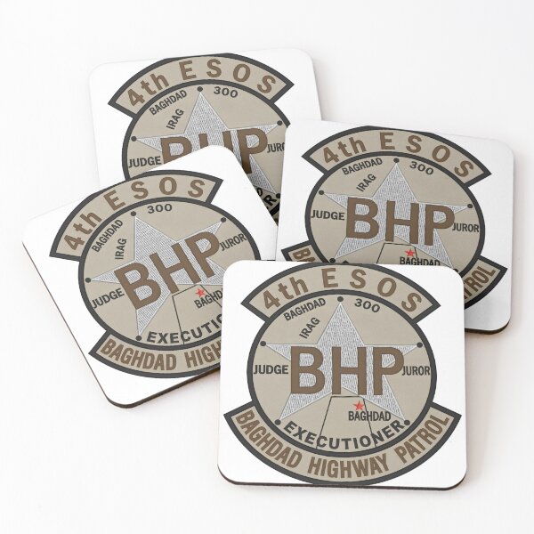 Item preview, USAF 4th ESOS Baghdad Highway Patrol Patch    designed and sold by CharlieDesings.