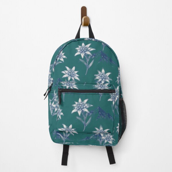 Item preview, Edelweiss Flowers Mountain Seamless Pattern Design designed and sold by KRStyleClub.