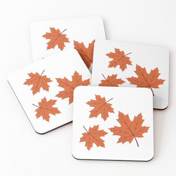 Item preview, Orange Autumn Maple Leaves designed and sold by BetweenForms.