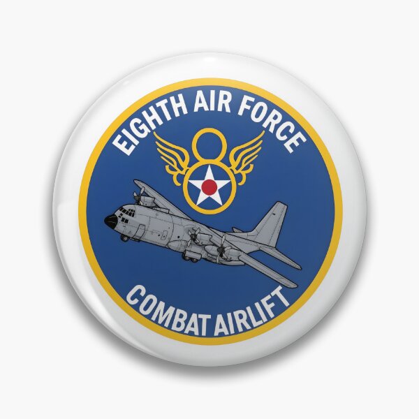 Item preview, USAF Eighth Air Force C-130 Combat Airlift Patch    designed and sold by CharlieDesings.