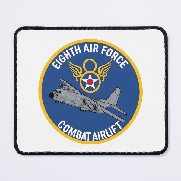 Item preview, USAF Eighth Air Force C-130 Combat Airlift Patch designed and sold by CharlieDesings.