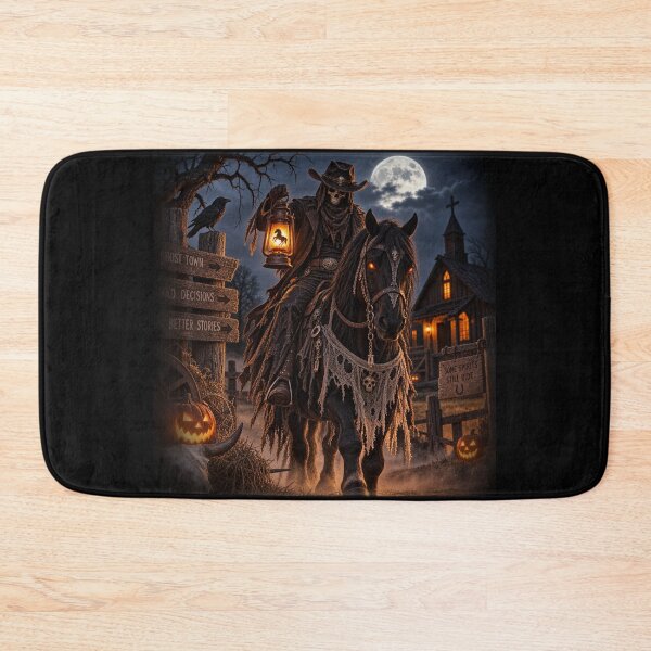 Item preview, Ghost Rider – Haunted Western Halloween designed and sold by Quarterhorses.