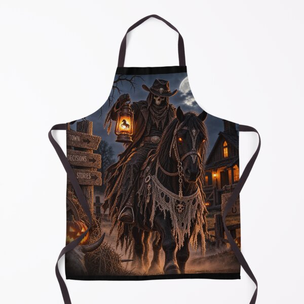 Item preview, Ghost Rider – Haunted Western Halloween designed and sold by Quarterhorses.