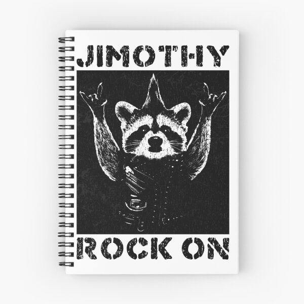 Item preview, Jimothy raccoon rock on designed and sold by XIOMOS.