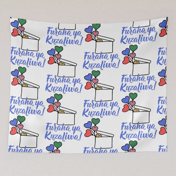Item preview, Furaha ya Kuzaliwa. Translation from Swahili: Happy Birthday. designed and sold by pidzam4e.